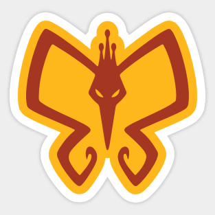 The Monarch Sticker